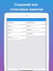 Голосовой блокнот и Заметки айпад изображения 1