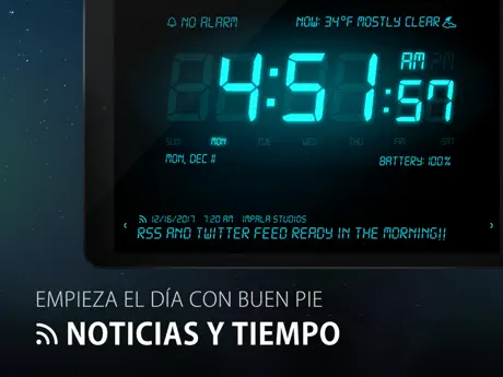 Alarma HD - Reloj