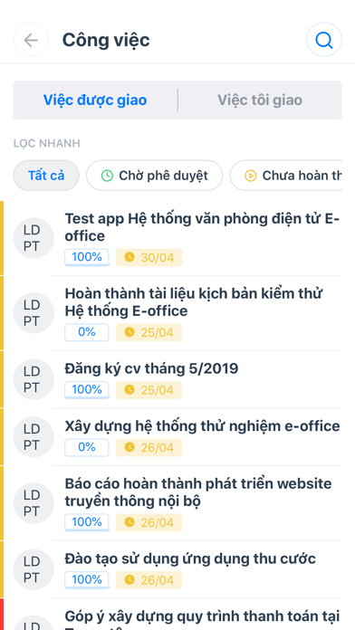MobiFone eOffice Screenshot