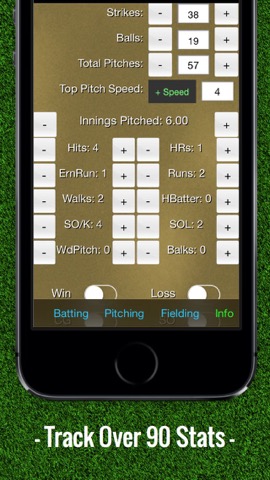 Baseball Stats Tracker Touchのおすすめ画像2
