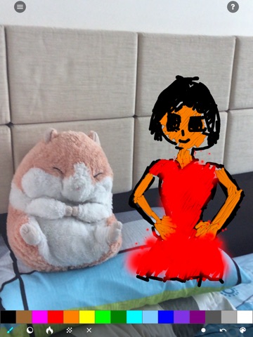 Simple Paint AR iPad screenshot