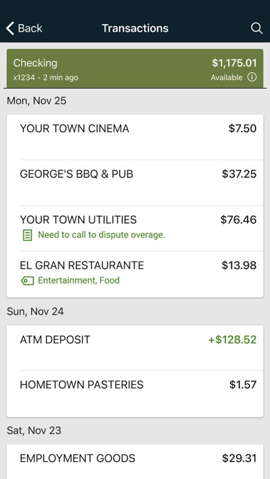 TCFCU Mobile Banking iPhone screenshot 2 - Finance app