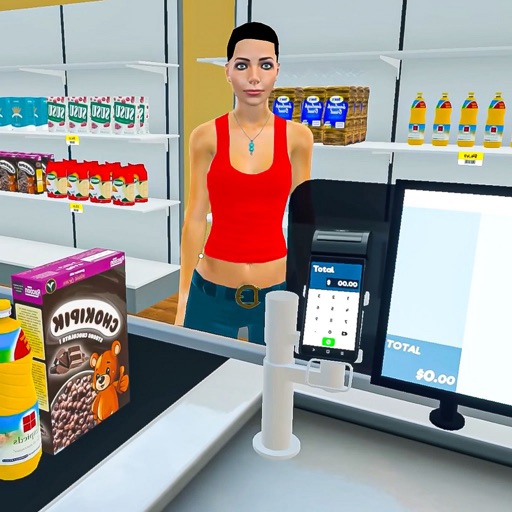 Supermarket Cashier Shop Games iOS App