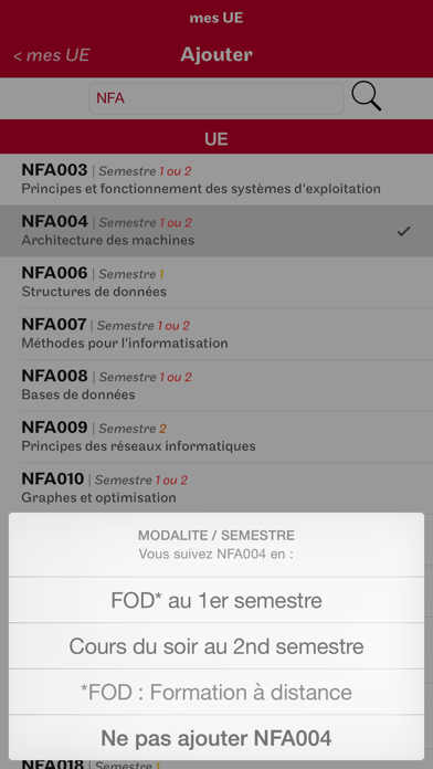Planni Cnam Screenshot