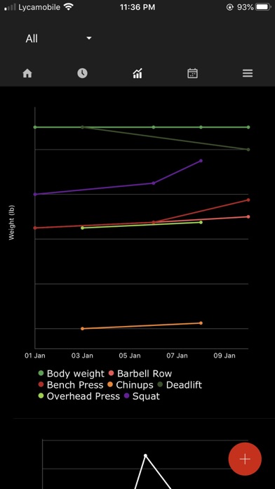 GreySkull LP Weight Lifting Screenshot