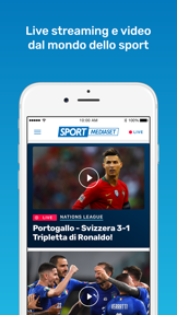 SportMediaset screenshot