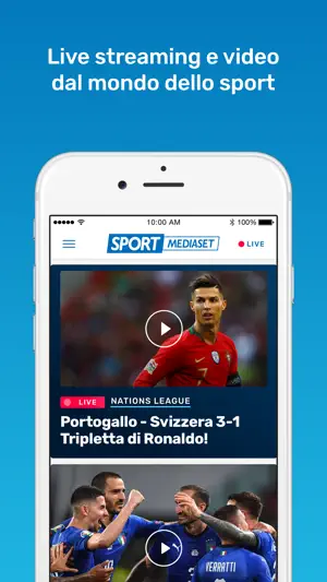 SportMediaset screenshot 2