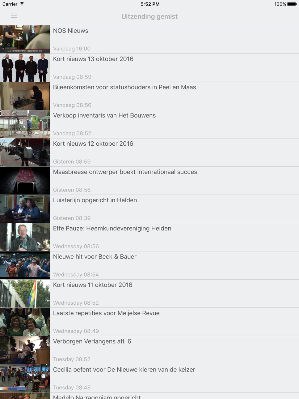 iPad screenshot