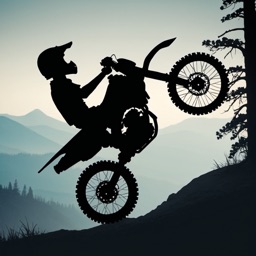 Course de moto cross jeux bike