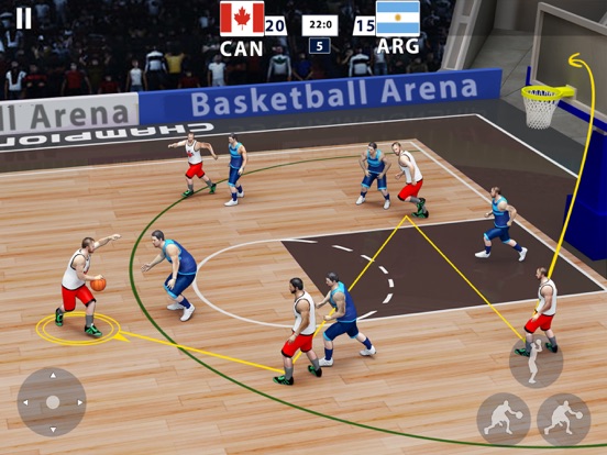 Screenshot #5 pour Basket-ball Jeux de sports