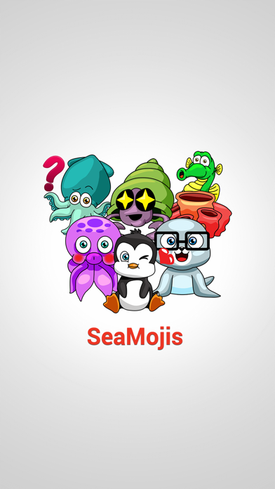 Screenshot #1 pour Seamoji - Sea Animal Emojis