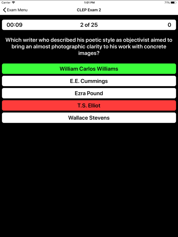 Screenshot #4 pour CLEP American Literature Prep