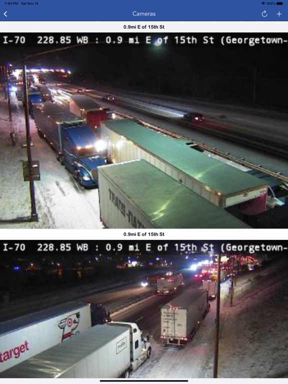 CDOT Colorado Road Conditions iPad screenshot 5 - Navigation app