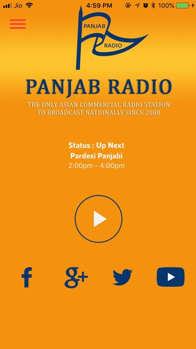 Screenshot #1 pour Panjab Radio