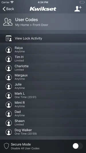 Kwikset Premis Smart Lock screenshot 3