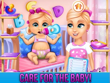 New Baby Sister: Mommy Games iPad screenshot