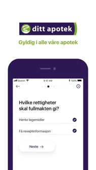 Ditt Apotek Digital Fullmakt iphone bilder 3