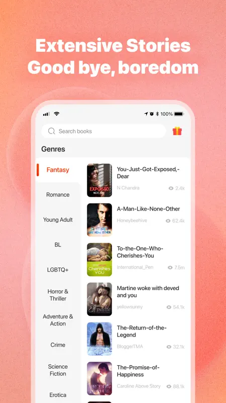 Tapon - Stories & Novels screenshot 3 of 6