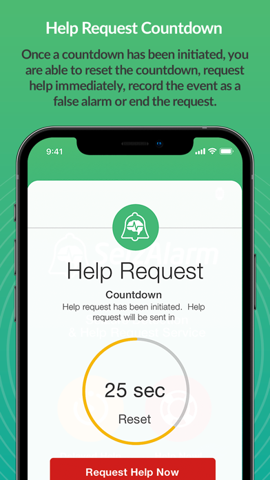 SeizAlarm iPhone screenshot 8 - Health & Fitness app