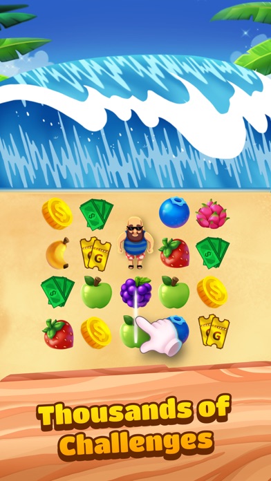 Tropical Crush: Lucky Match Screenshot