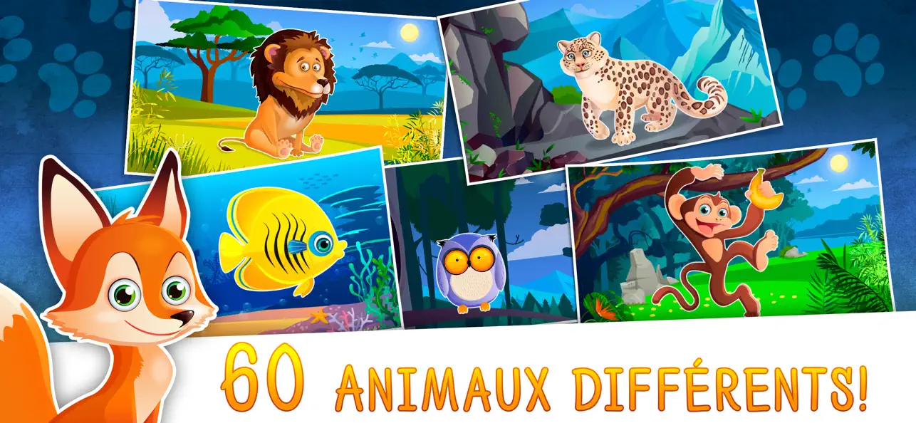 Screenshot #1 pour Jeux de puzzle bébé et enfant