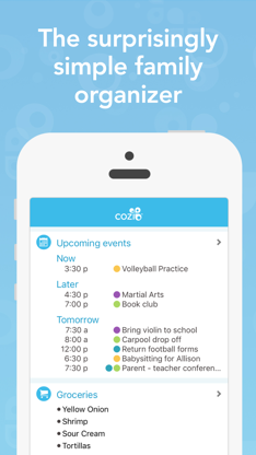 Cozi Family Organizer screenshot 1