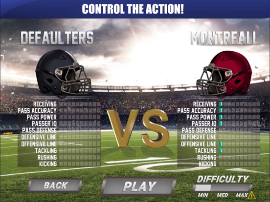 American Football Champs iPad screenshot 5 - Games app