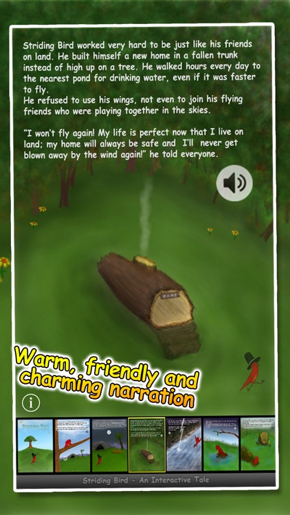 Striding Bird: Uplifting Tale screenshot-3