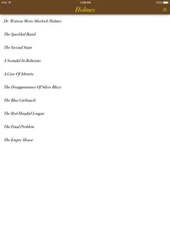 Sherlock Holmes audio books iPad image 2