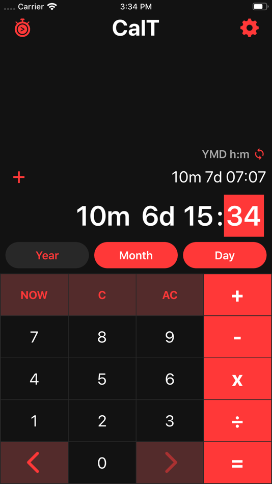 #2. CalT - Date & Time Calculator (iOS) 由: Vladislav Kovalyov