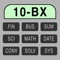 The RLM-10BX application is a general purpose calculator with a special focus in finance and business