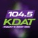 104.5 KDAT - Today's Best Mix app icon - Music app for iPhone