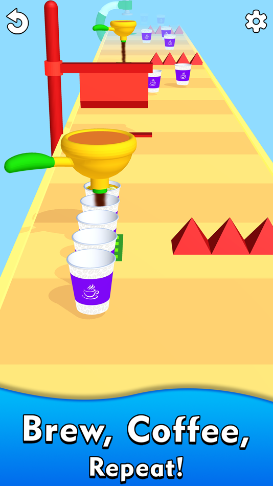 #1. Coffee Stacking Game (iOS) 由: Zia Rehman