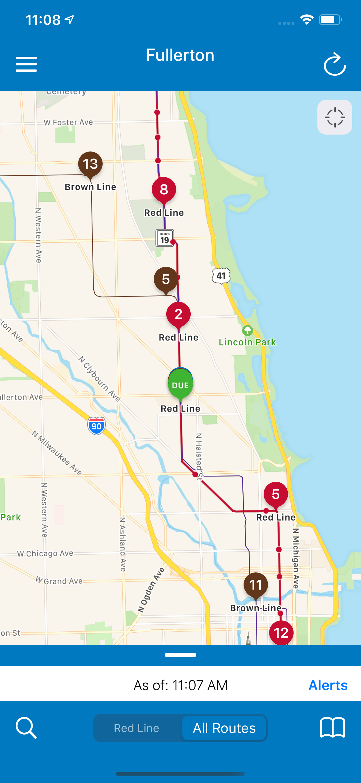 Transit Stop: CTA Tracker. screenshot 7
