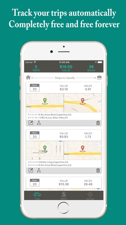 MileLogger - Mileage tracker