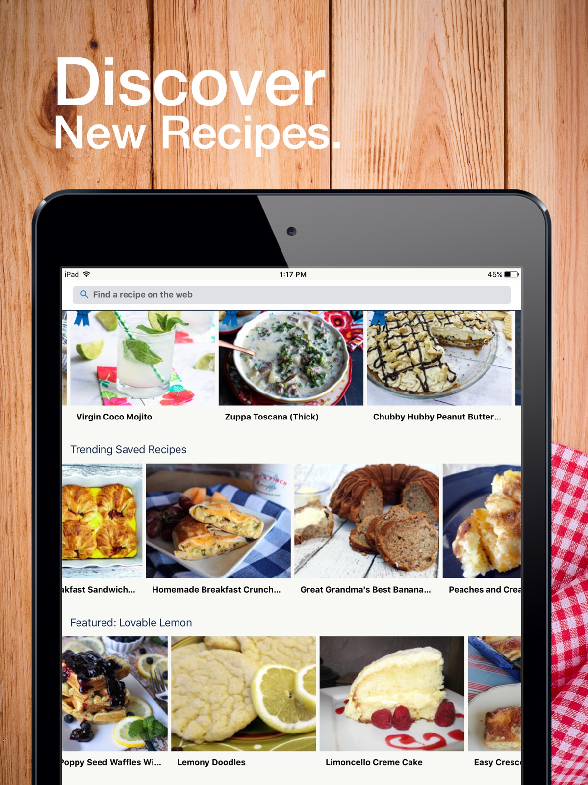 Pinch It! Recipe Box ipad screenshot 2