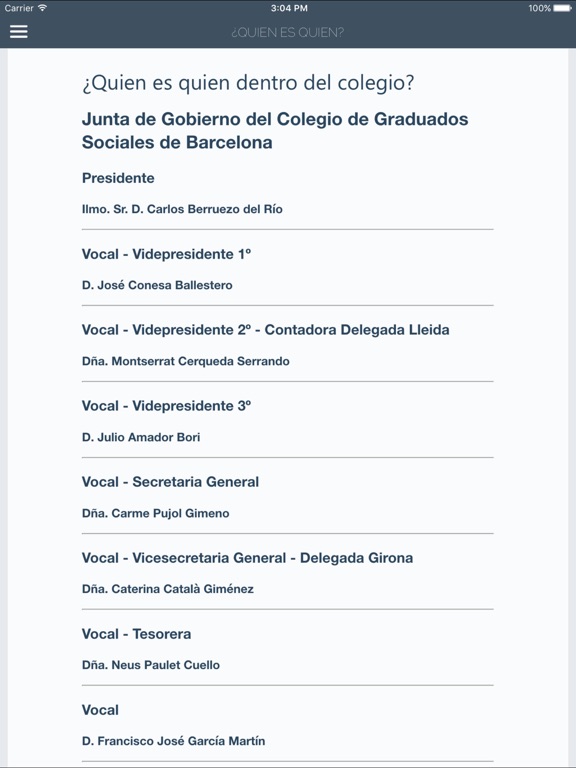 Screenshot #6 pour Colegio Graduados Sociales BCN