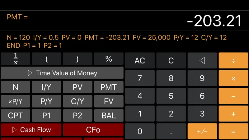 Financial Calculator++ screenshot 2 of 10