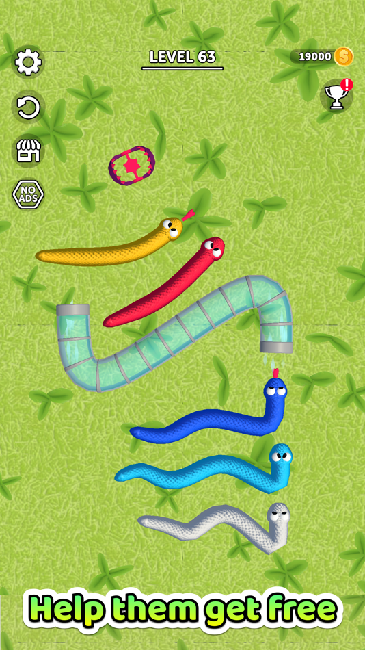 #3. Tangled Snakes (iOS) Bởi: Popcore GmbH