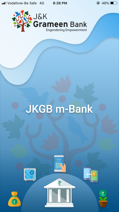 JKGB m-Bank Screenshot