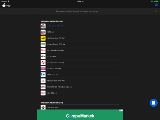 DesdePy iPad screenshot 10 - Entertainment app