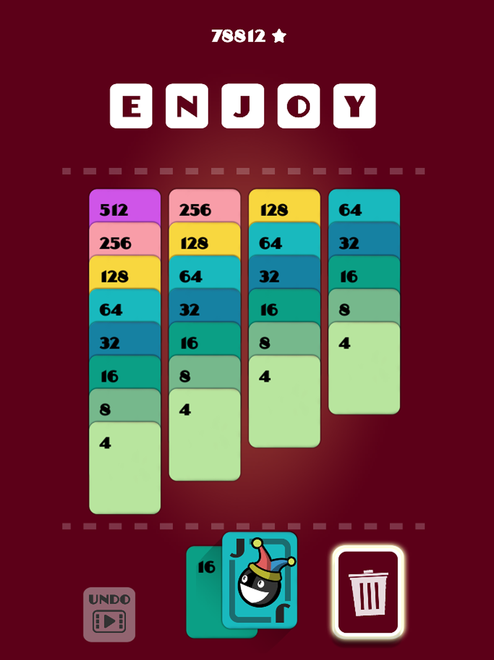 Merge Solitaire - 2048 Puzzle