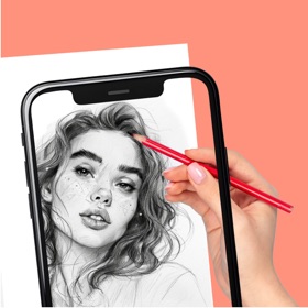 AR Drawing Trace Sketch Paint