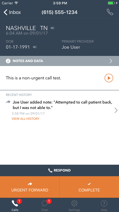 Screenshot #2 pour Clarus OnCall