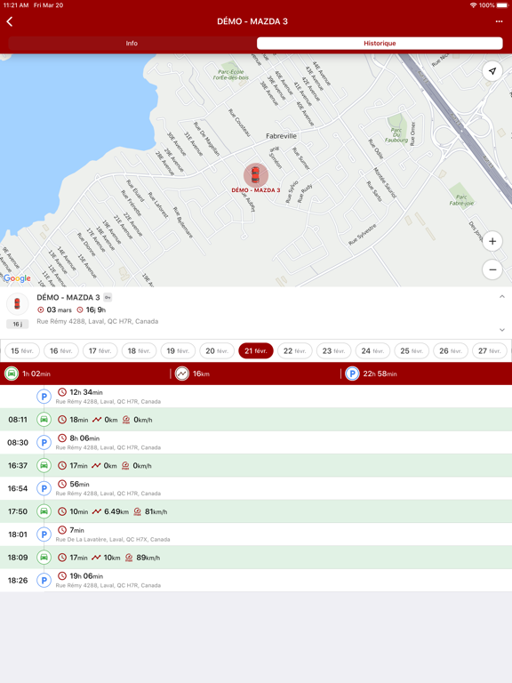 Screenshot #6 pour Géolocalisation EasyGo