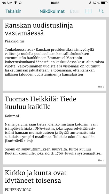 Turun Sanomat näköislehti