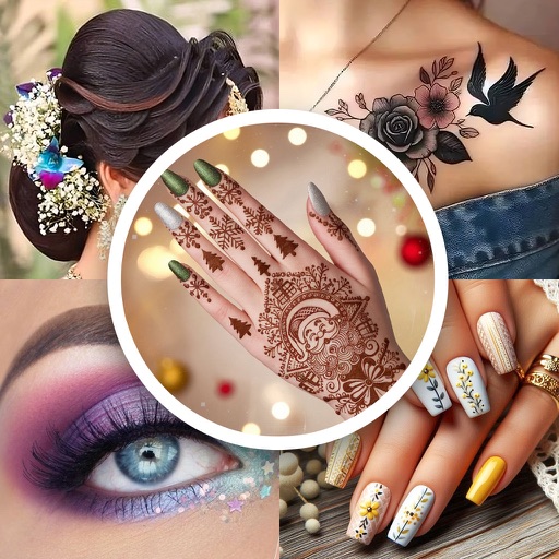 Christmas Mehndi Design App