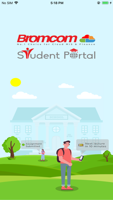 Screenshot #1 pour Bromcom Student App