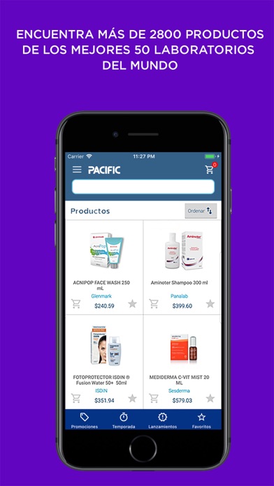 Pacific Pharma Tienda app screenshot 2
