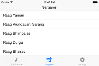 RiyaazPal iPhone screenshot 2 - Music app